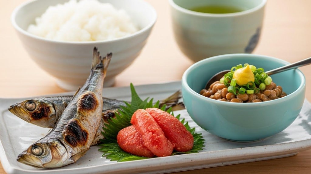 １月１０日はひものの日、糸引き納豆の日、明太子の日