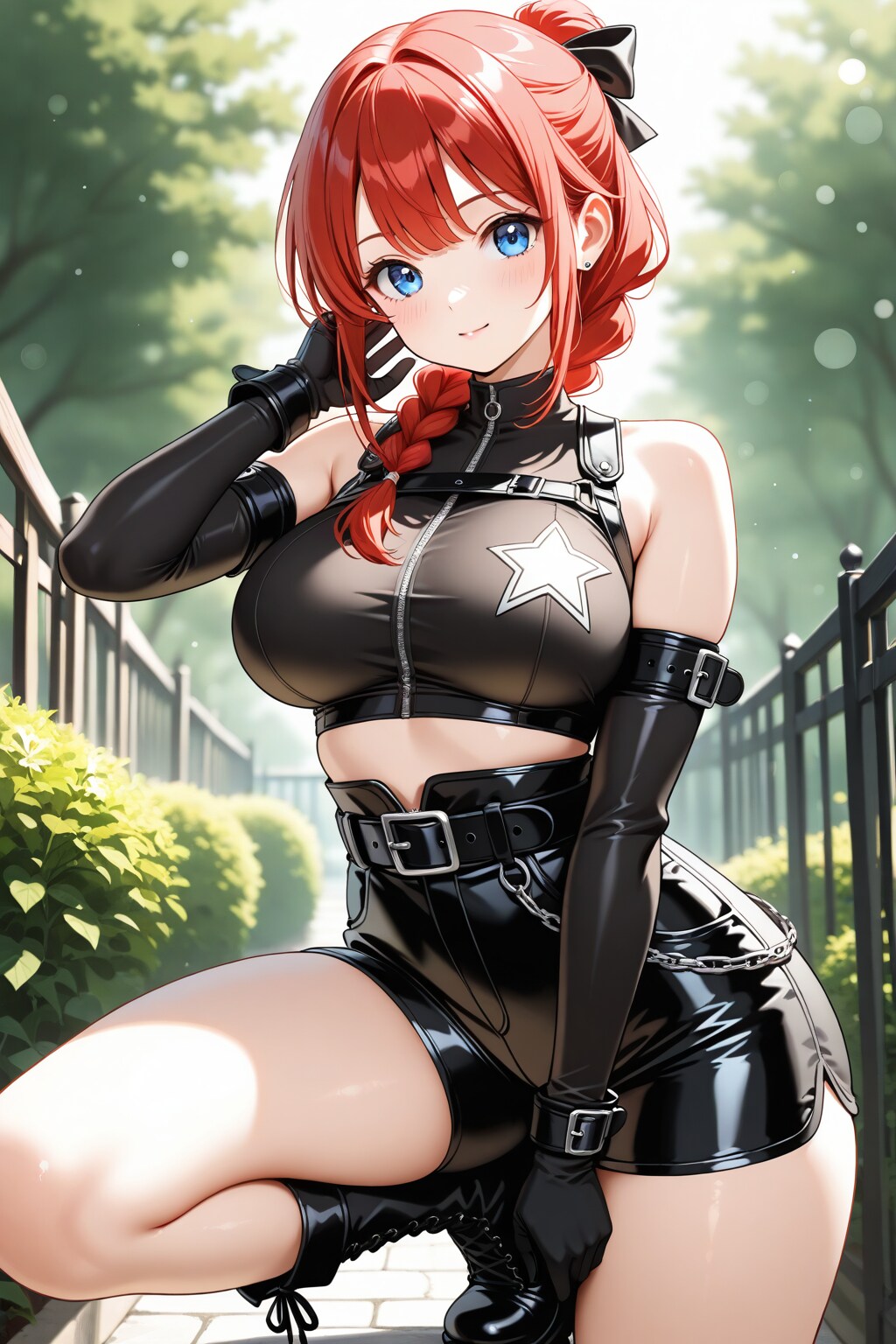 20251217赤髪のファンタジー系コスプレ女性 | の人気AIイラスト・グラビア