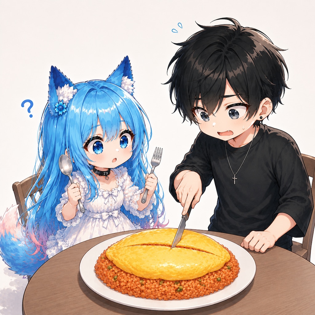 パカッとしなかったけど、かわいくできたよっ！