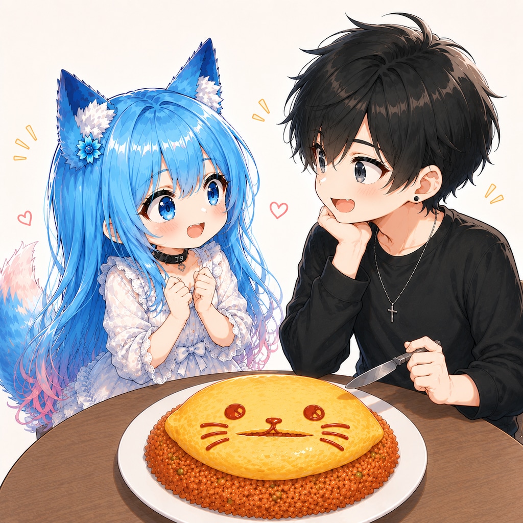 パカッとしなかったけど、かわいくできたよっ！