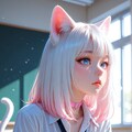 シロと制服2 4枚目