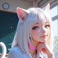 シロと制服2 2枚目