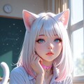 シロと制服2 3枚目