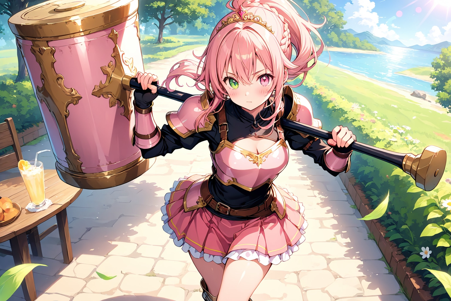桃色の姫騎士3 | の人気AIイラスト・グラビア