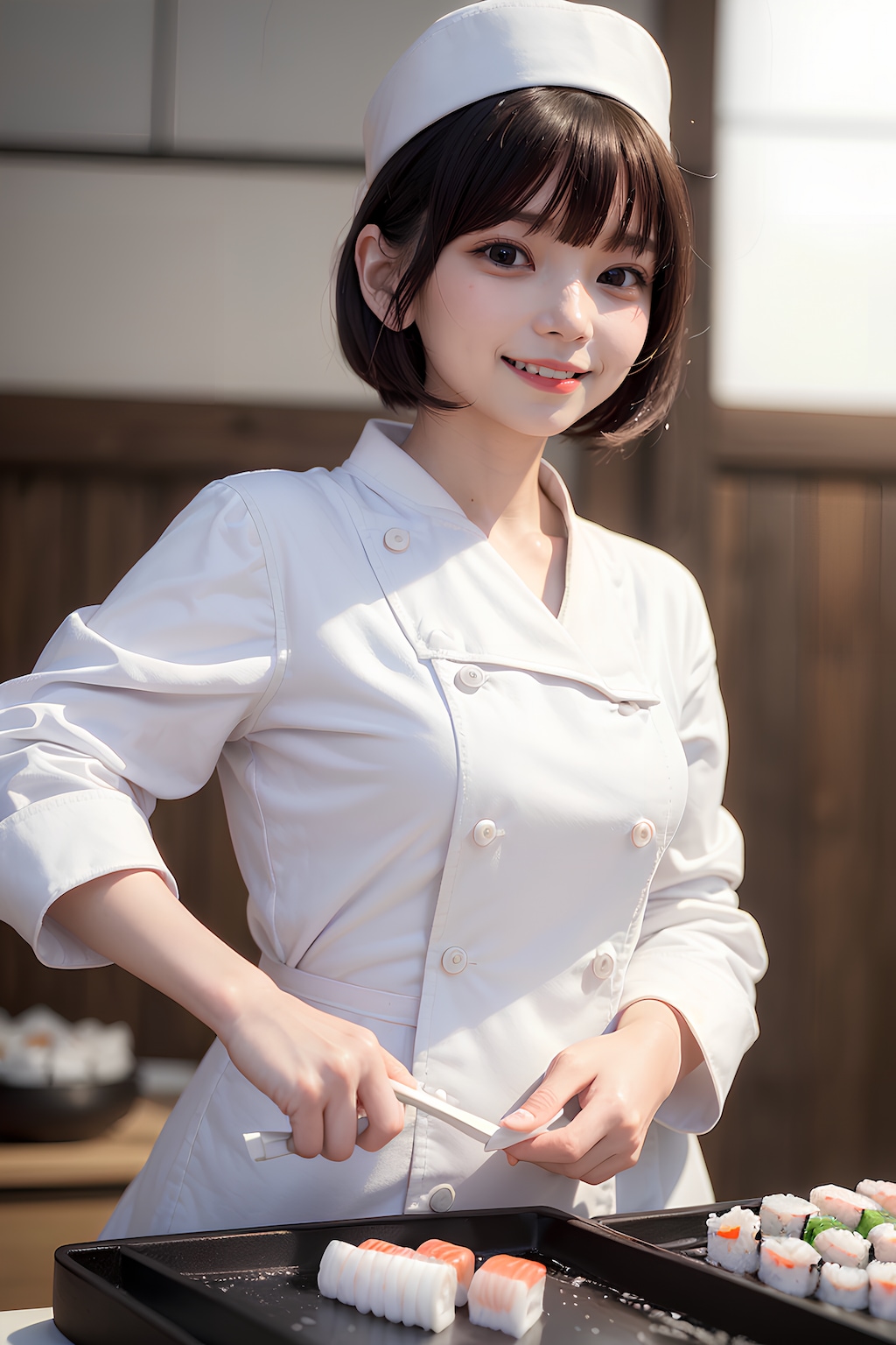 板前のイヨさん🍣