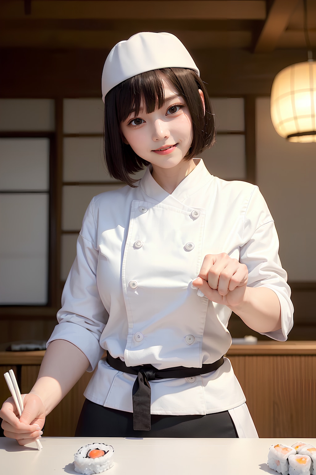 板前のイヨさん🍣