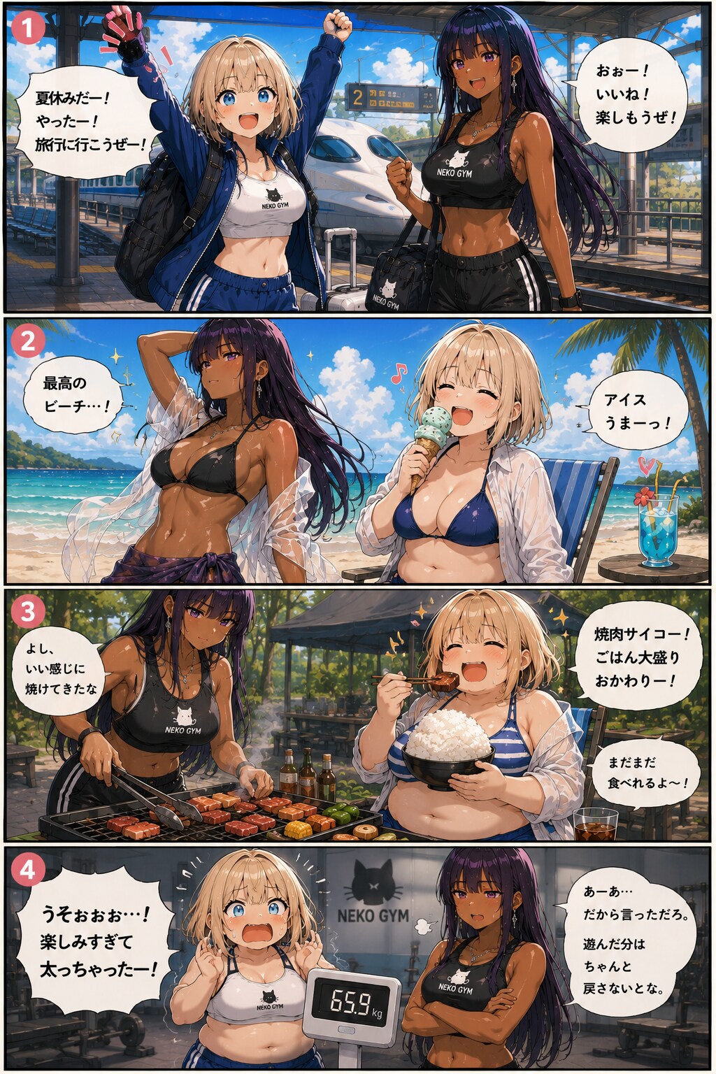 夏休みの代償