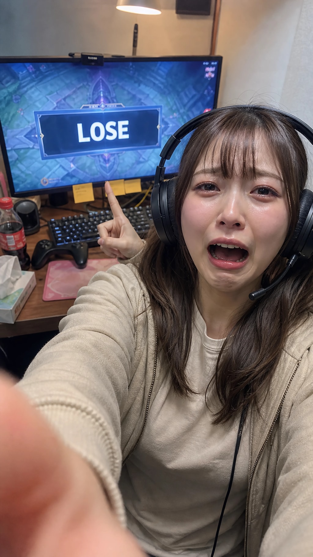 LOSE Screen Meltdown