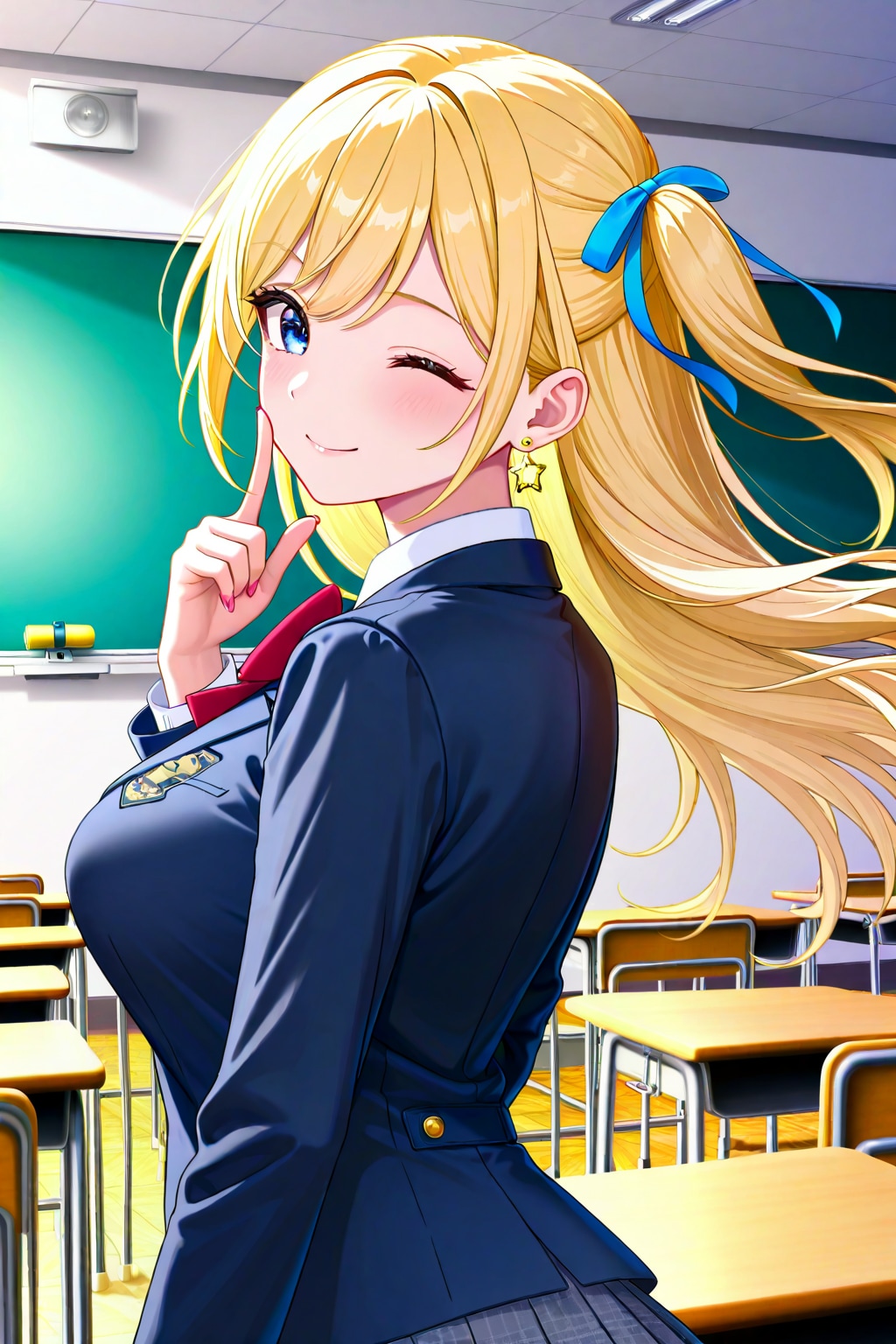 振り向くナミちゃん