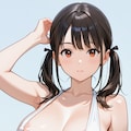 巨乳ツインテール 5枚目