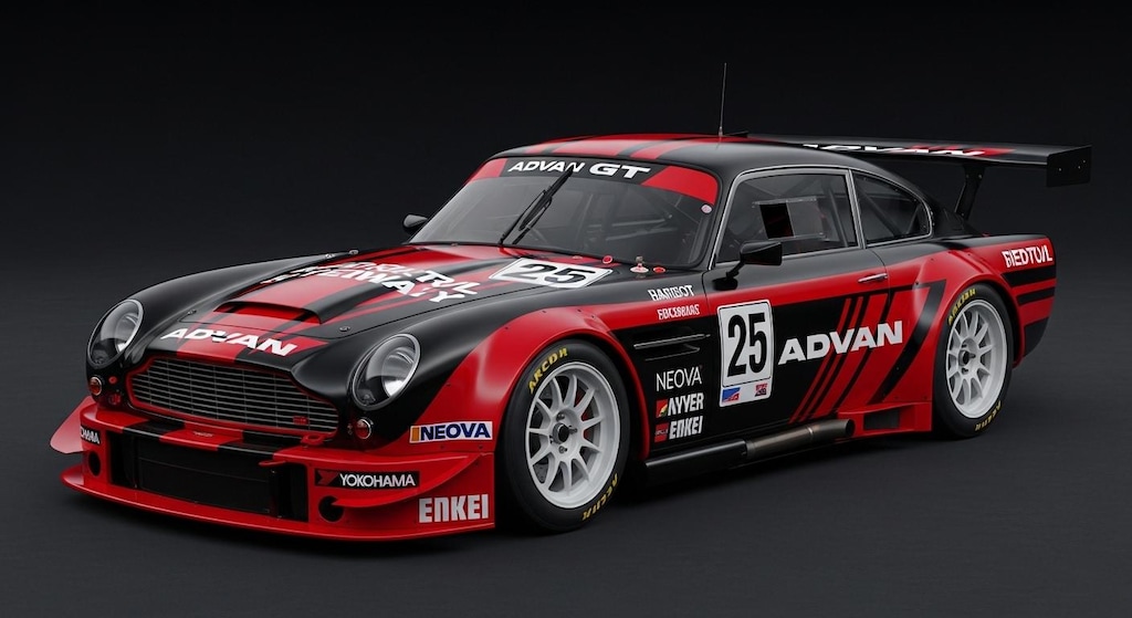 アドバンアストンマーティンDB5レーシングカー