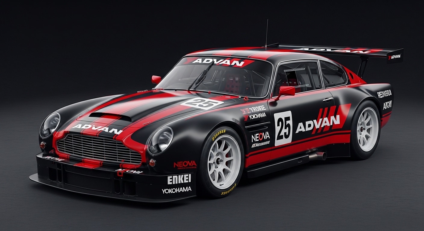 アドバンアストンマーティンDB5レーシングカー | の人気AIイラスト・グラビア