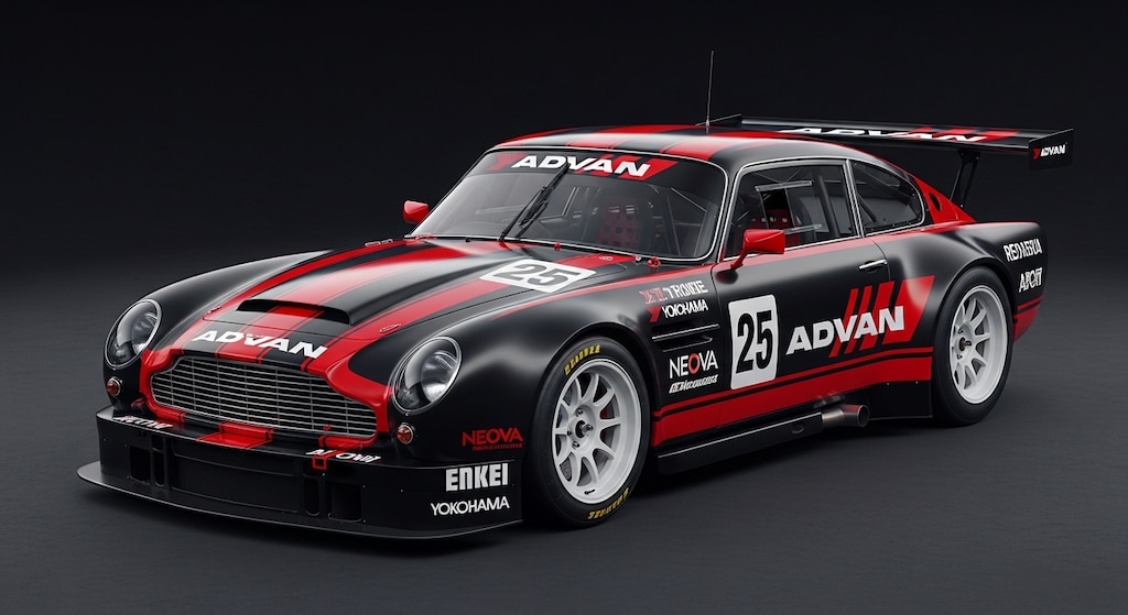 アドバンアストンマーティンDB5レーシングカー