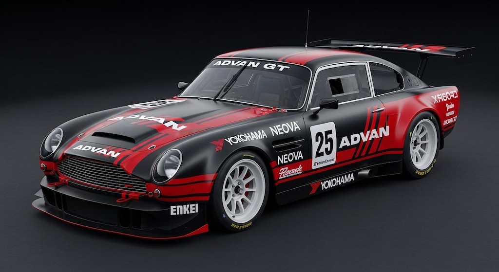 アドバンアストンマーティンDB5レーシングカー