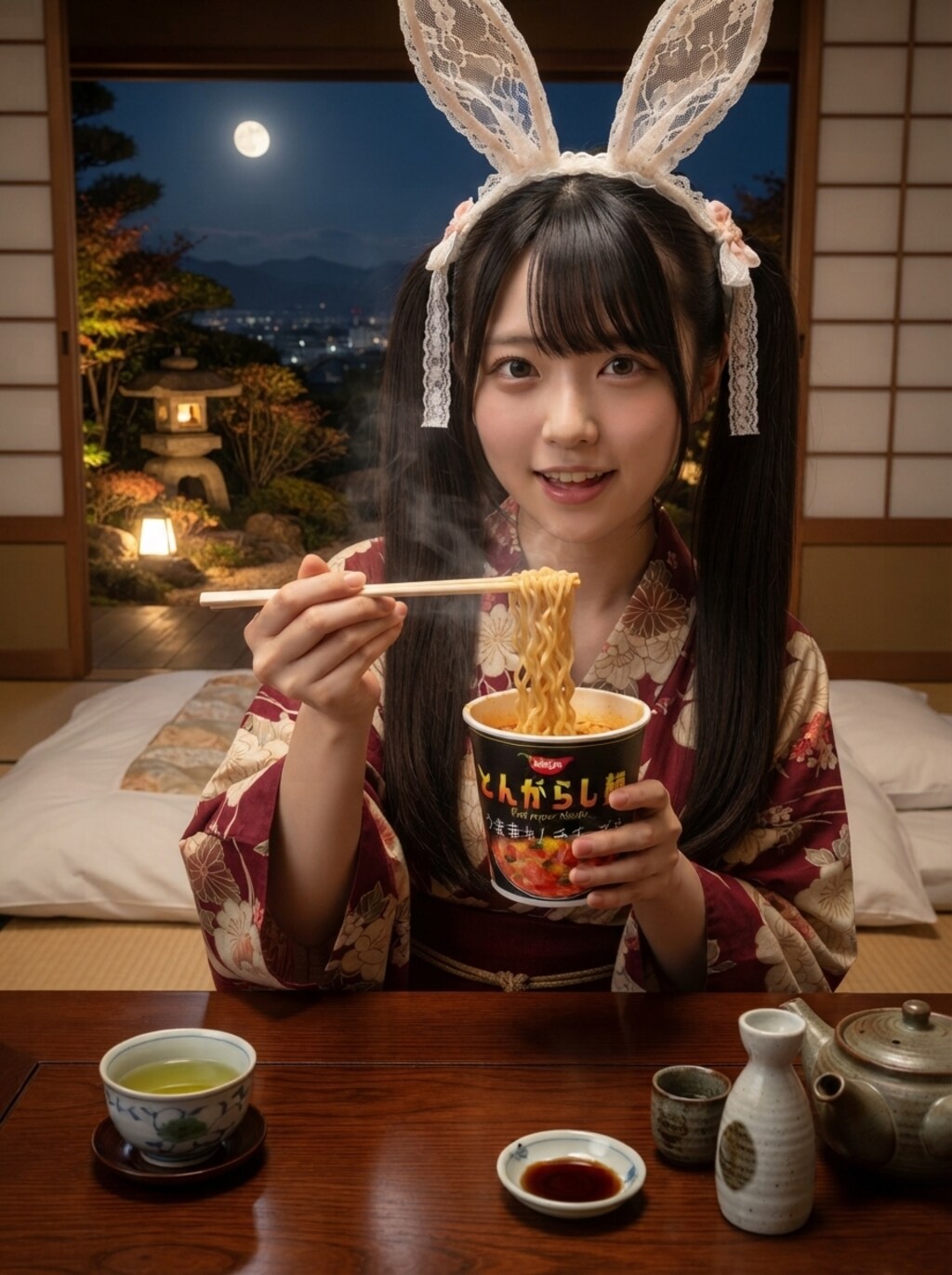 10月4日 #とんがらし麺の日