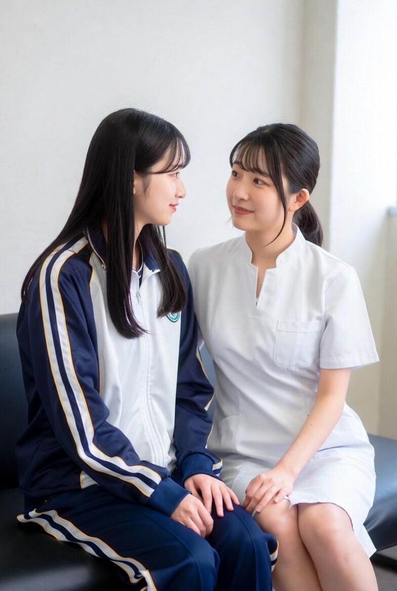 校医さんと一緒