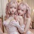 地雷系ちゃん姫レズビアン004《ピンクピンクピンクSeaArtR-15》 3枚目