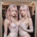 地雷系ちゃん姫レズビアン004《ピンクピンクピンクSeaArtR-15》 11枚目