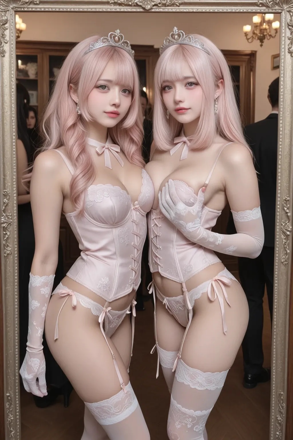 地雷系ちゃん姫レズビアン004《ピンクピンクピンクSeaArtR-15》