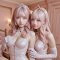 地雷系ちゃん姫レズビアン004《ピンクピンクピンクSeaArtR-15》 4枚目