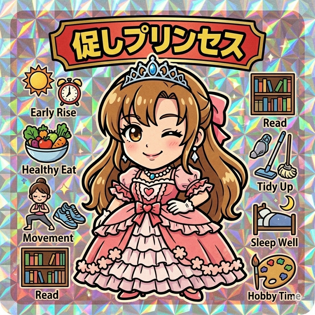 促しプリンセスシール