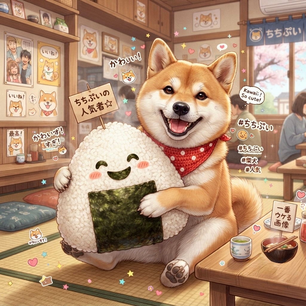 ちちぷいで一番ウケる画像作って