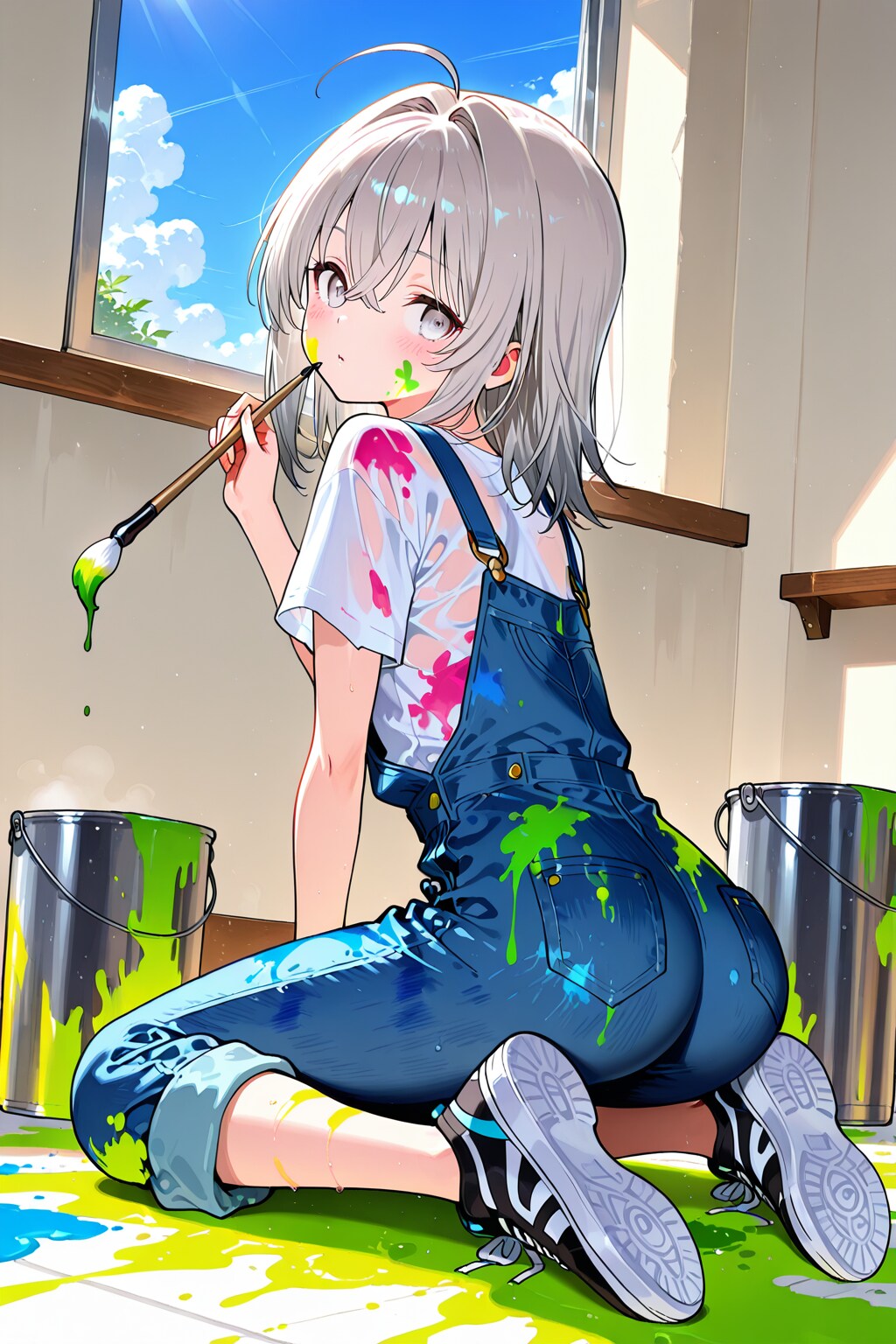 自由に色塗り | の人気AIイラスト・グラビア