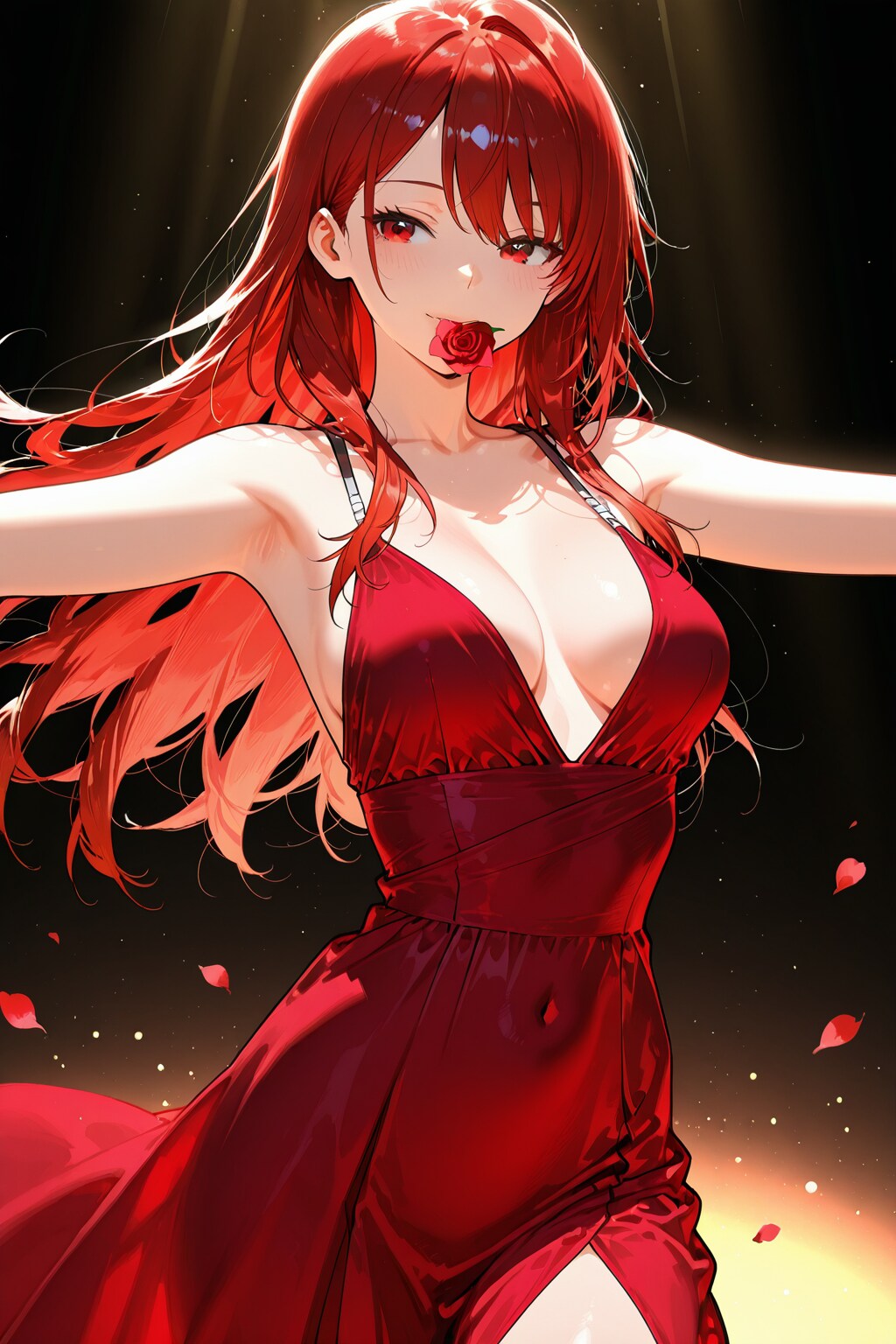 赤ドレスのソードダンサー