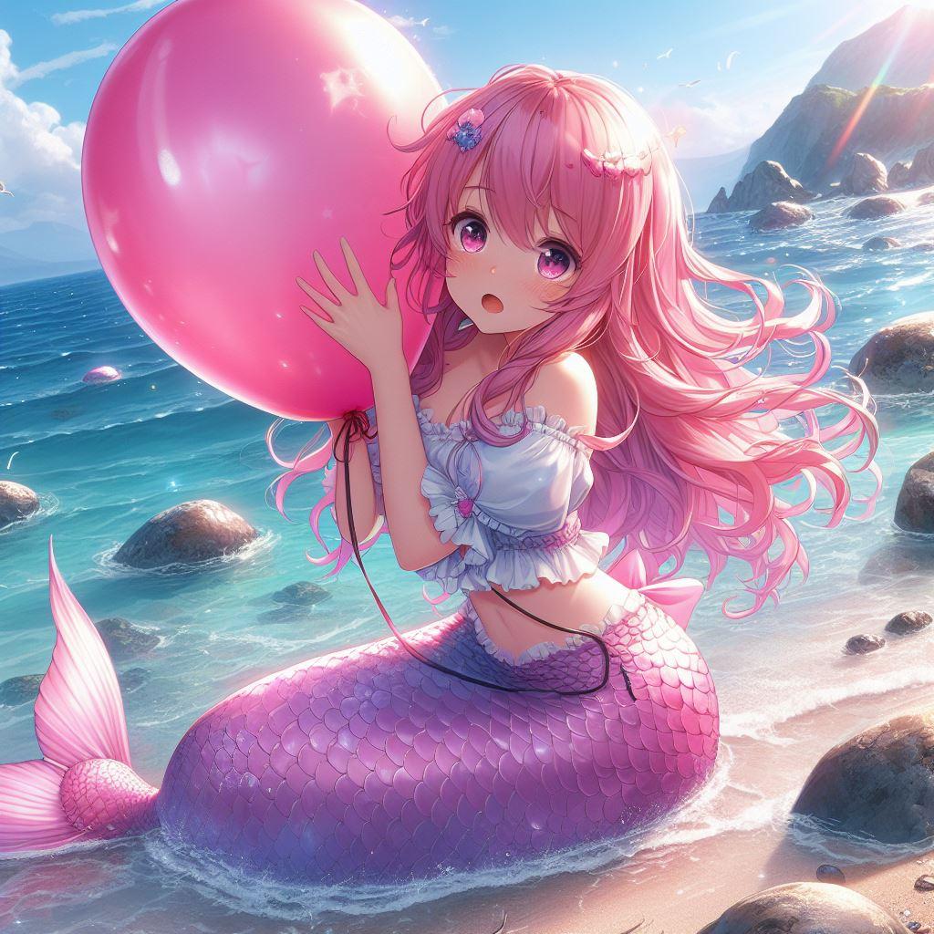 一緒に風船遊びしてあげるから、私のこと誰にも言わないでね♡