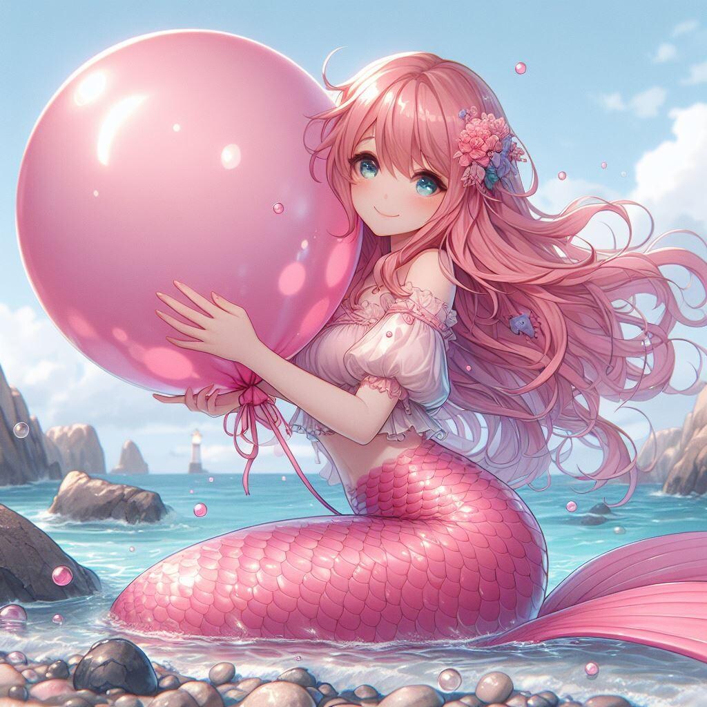 一緒に風船遊びしてあげるから、私のこと誰にも言わないでね♡