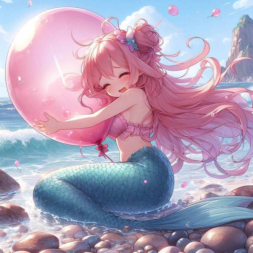 一緒に風船遊びしてあげるから、私のこと誰にも言わないでね♡