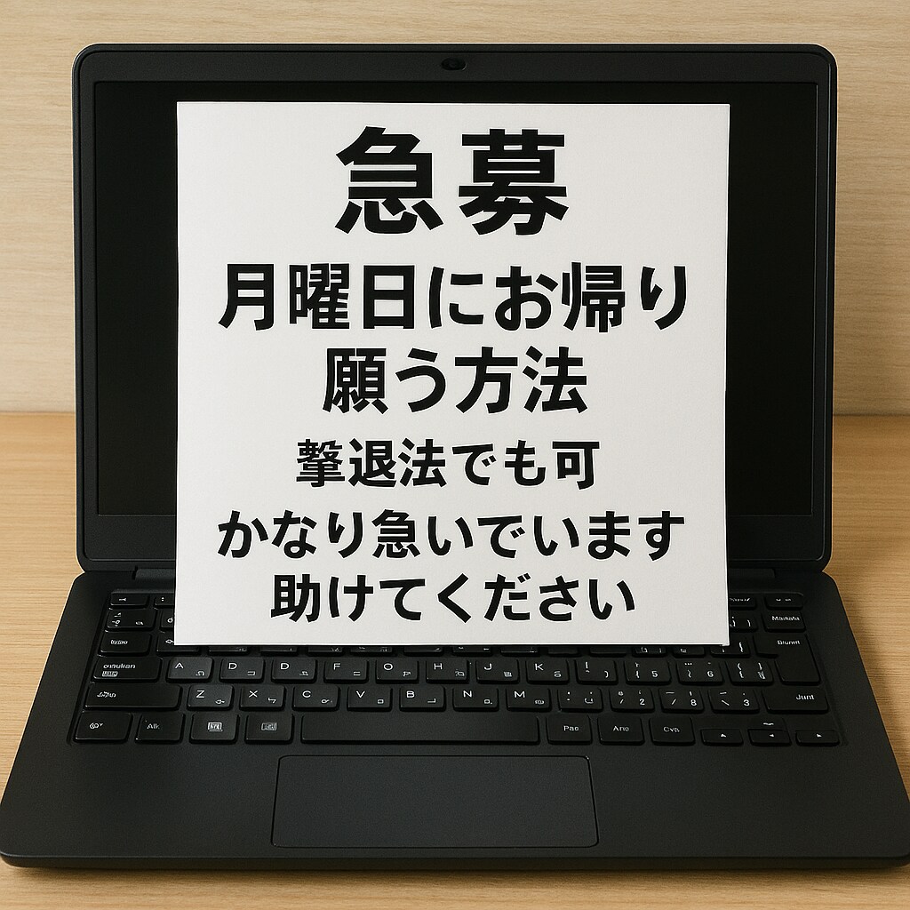 最初にして最強のあいつがもうすぐ来てしまう