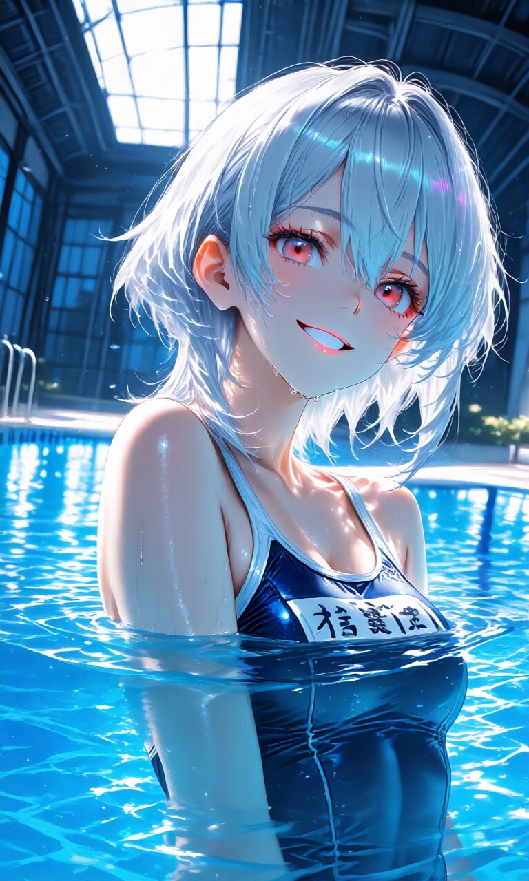 泳ぐの楽しいね!