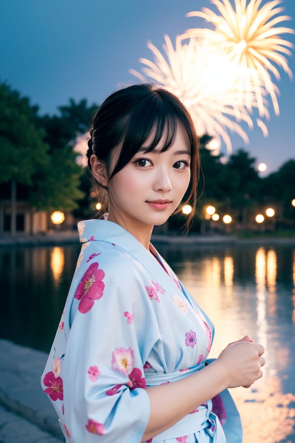 G☆Girl♯18 爆炎を 花と喩える 和の心