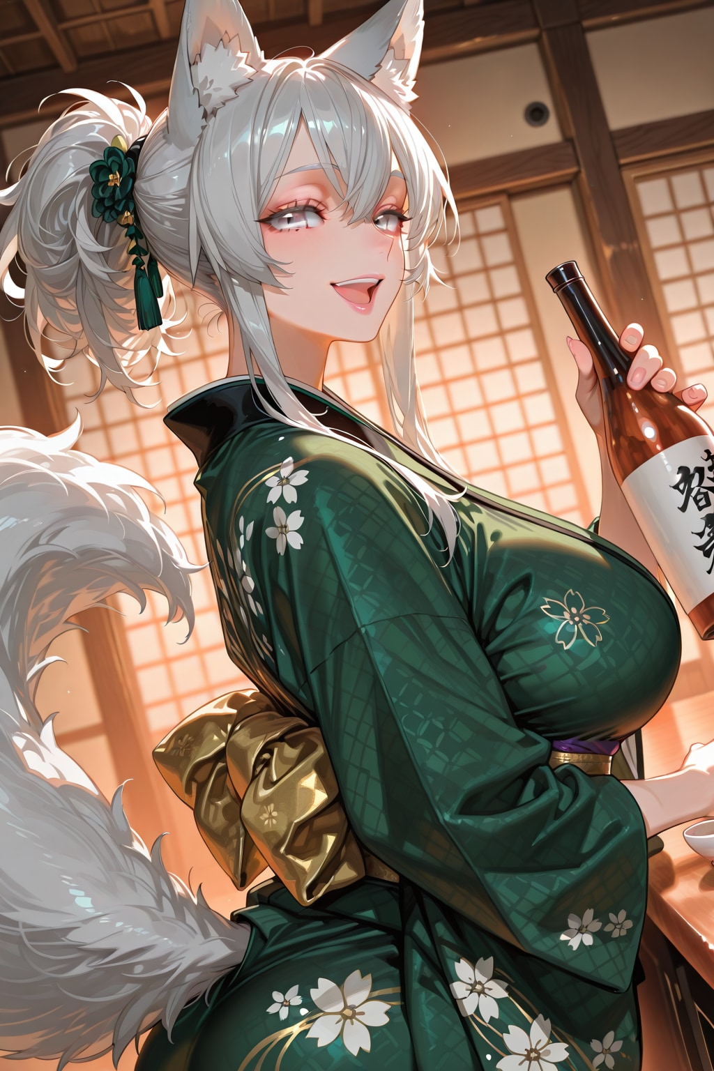 けもみみ女将 | の人気AIイラスト・グラビア