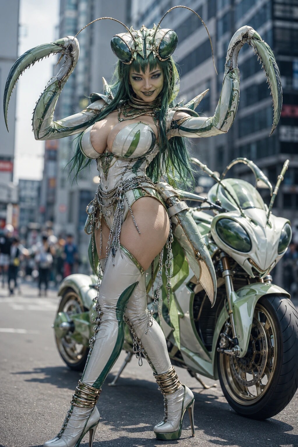 カマキリ女