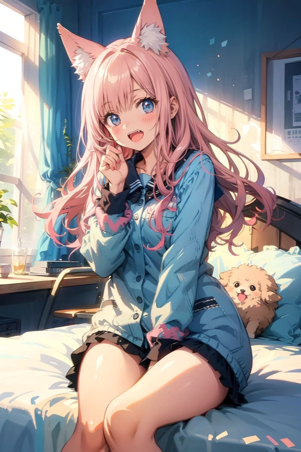 今日の狐耳娘