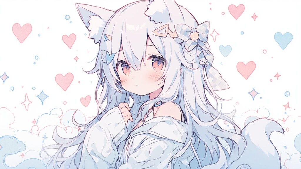 雪狐少女の甘い囁き