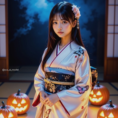 着物ハロウィン beauty-317