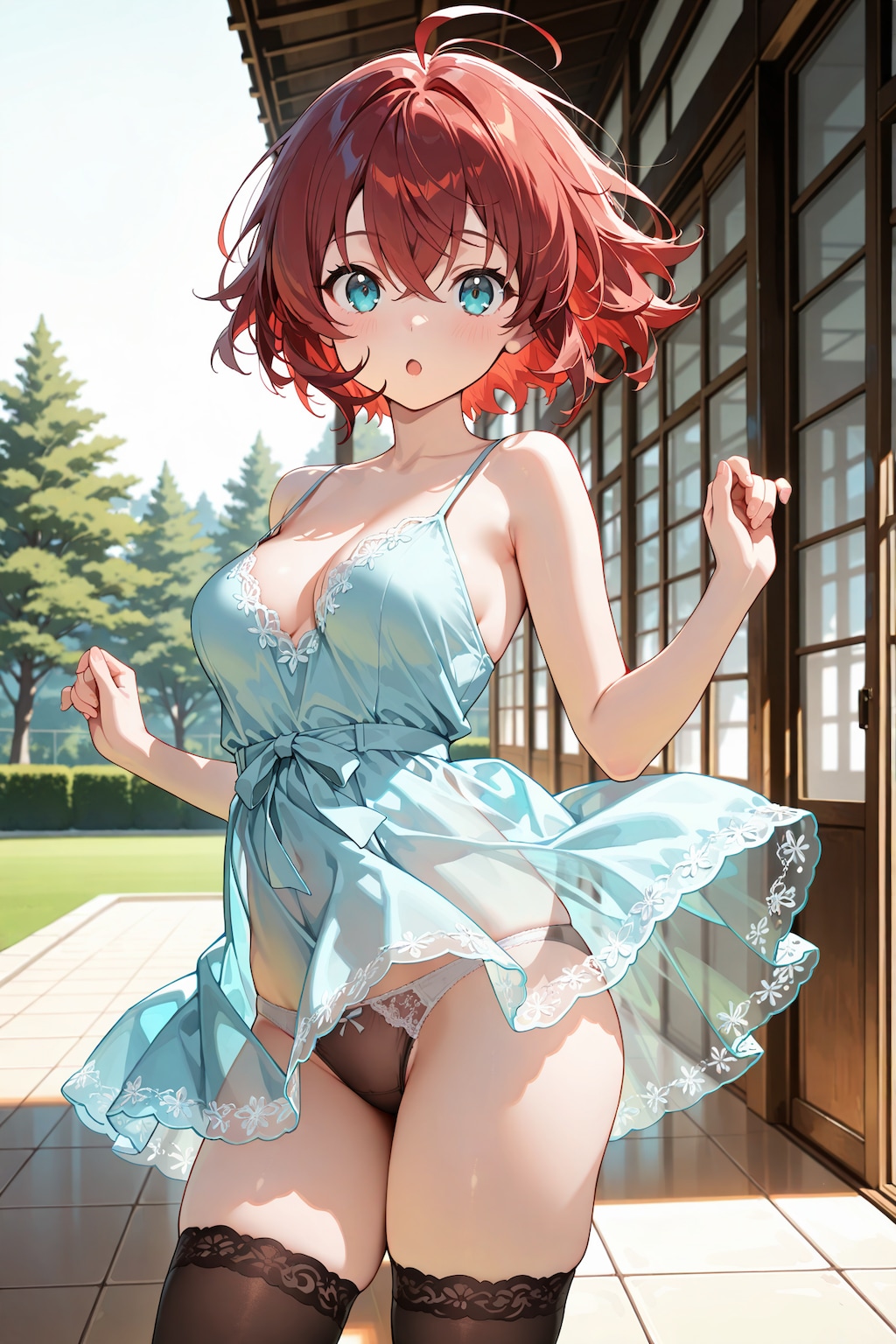 学校で撮影会の織ちゃんR-15版 YC01