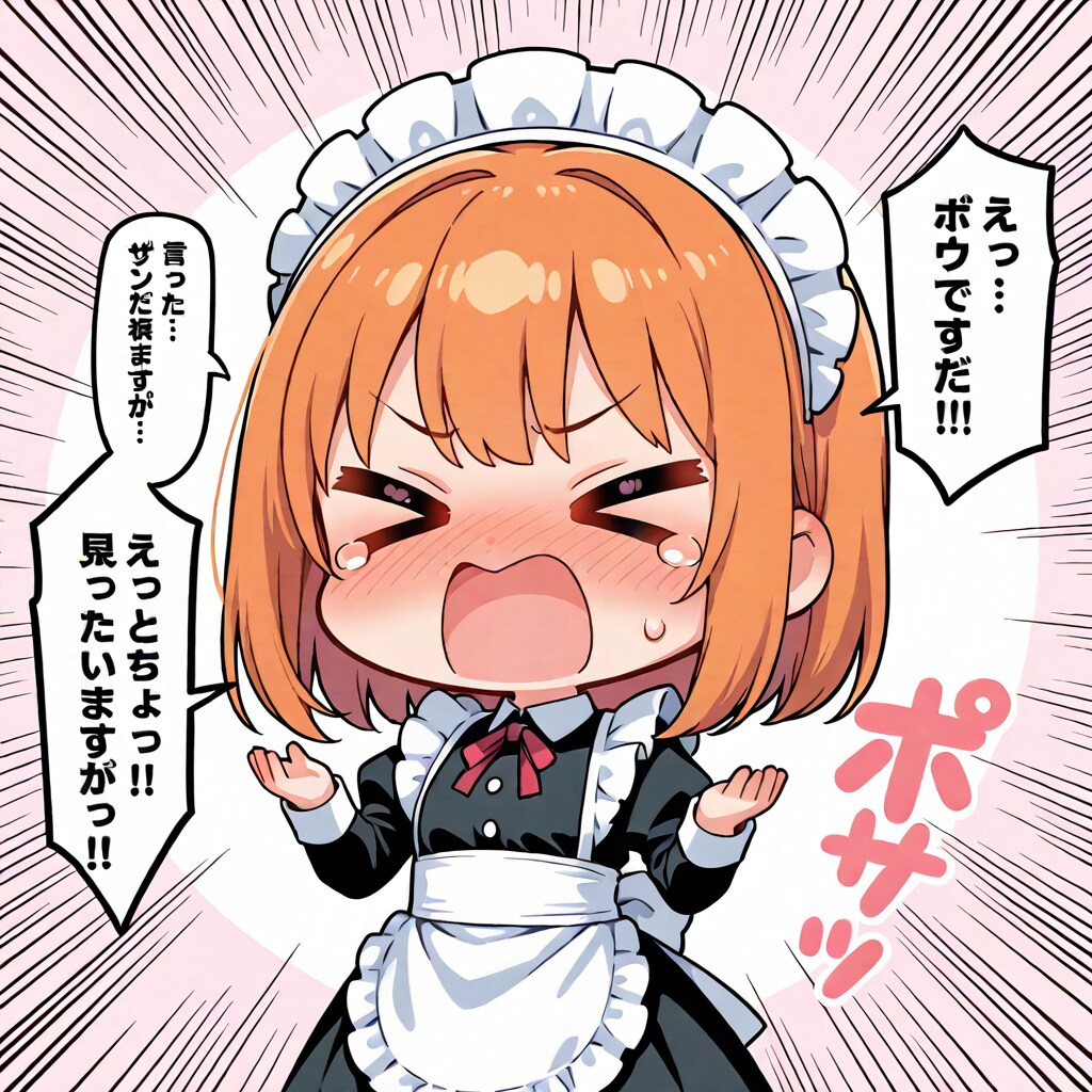 限界メイドさん