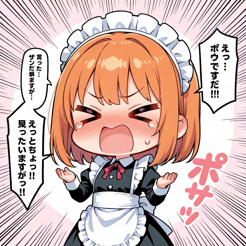 限界メイドさん
