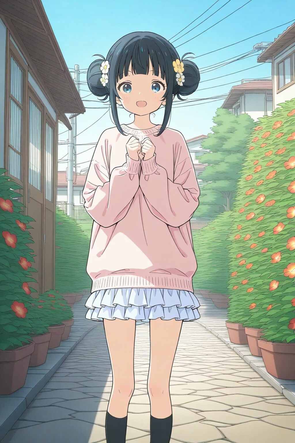 お出かけのおだんごちゃん🍡✨ | の人気AIイラスト・グラビア