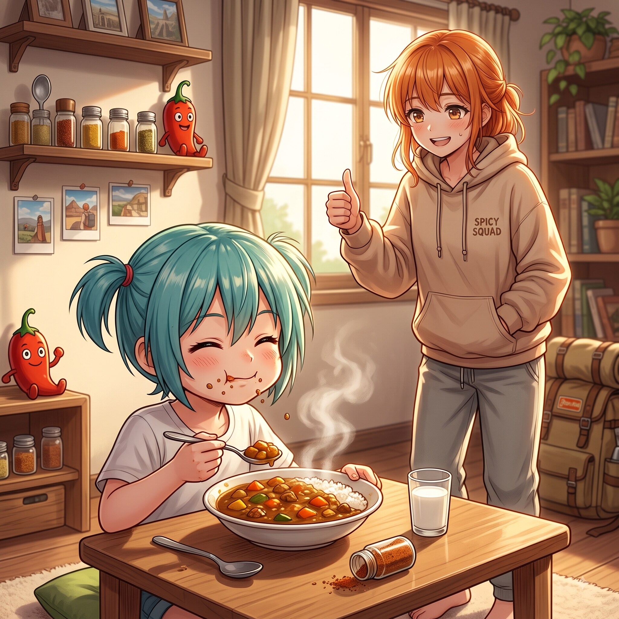 今日のお昼はカレーです | の人気AIイラスト・グラビア