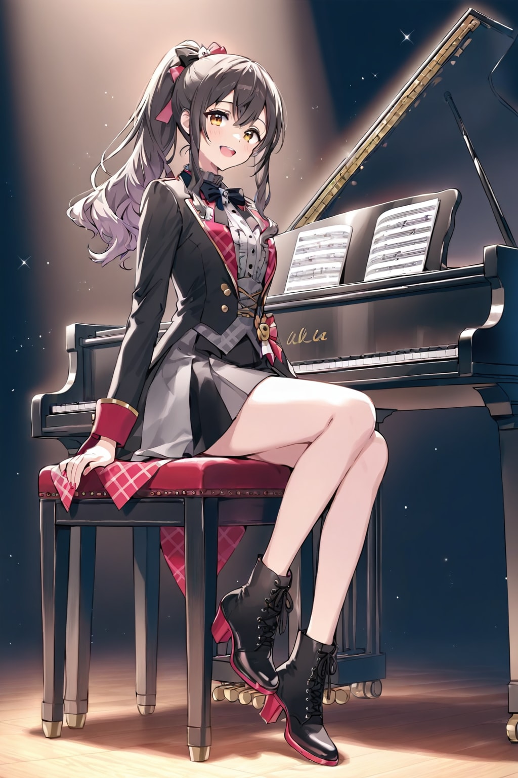 今から、演奏します。