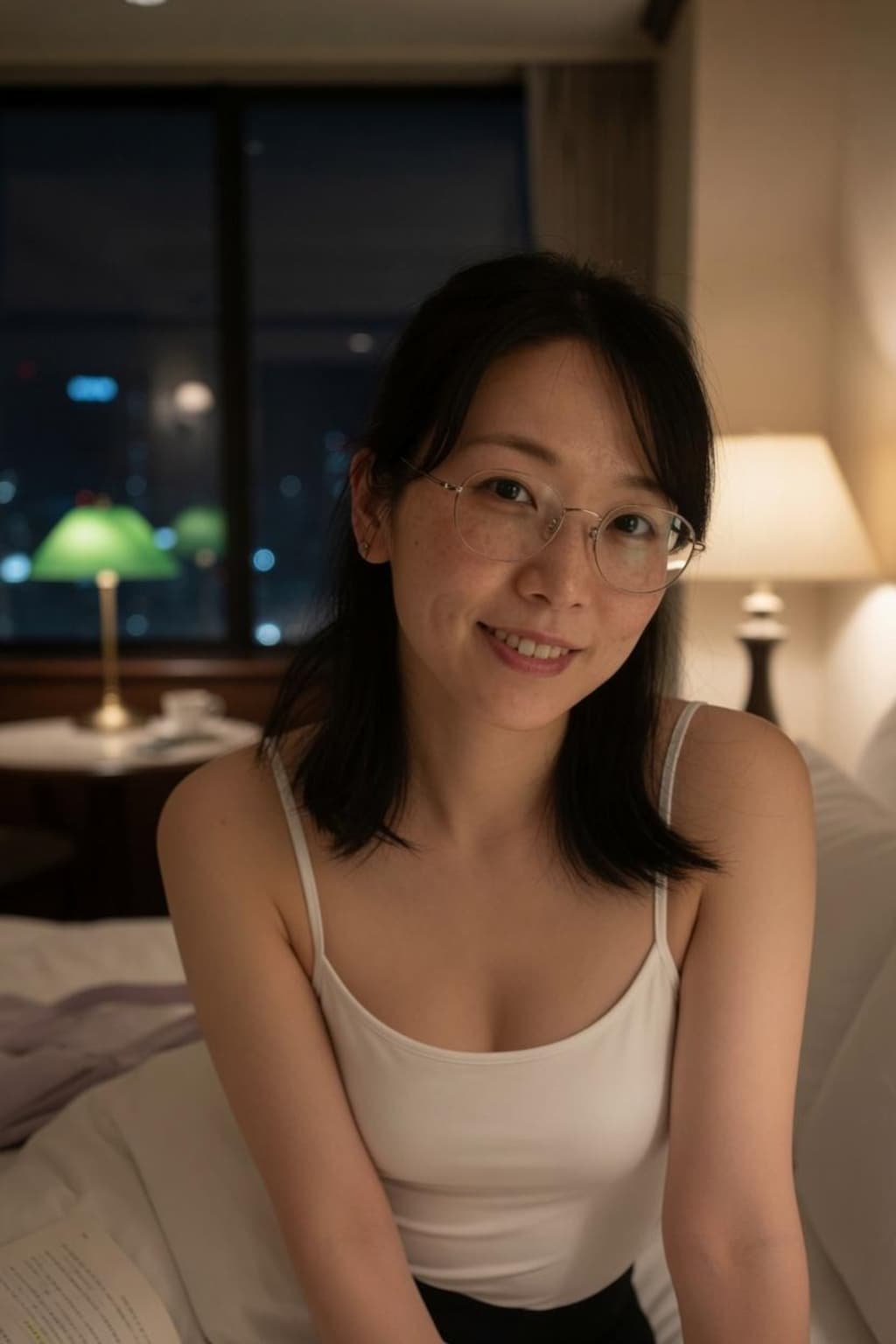 図書館であったお姉さんとホテルにいった