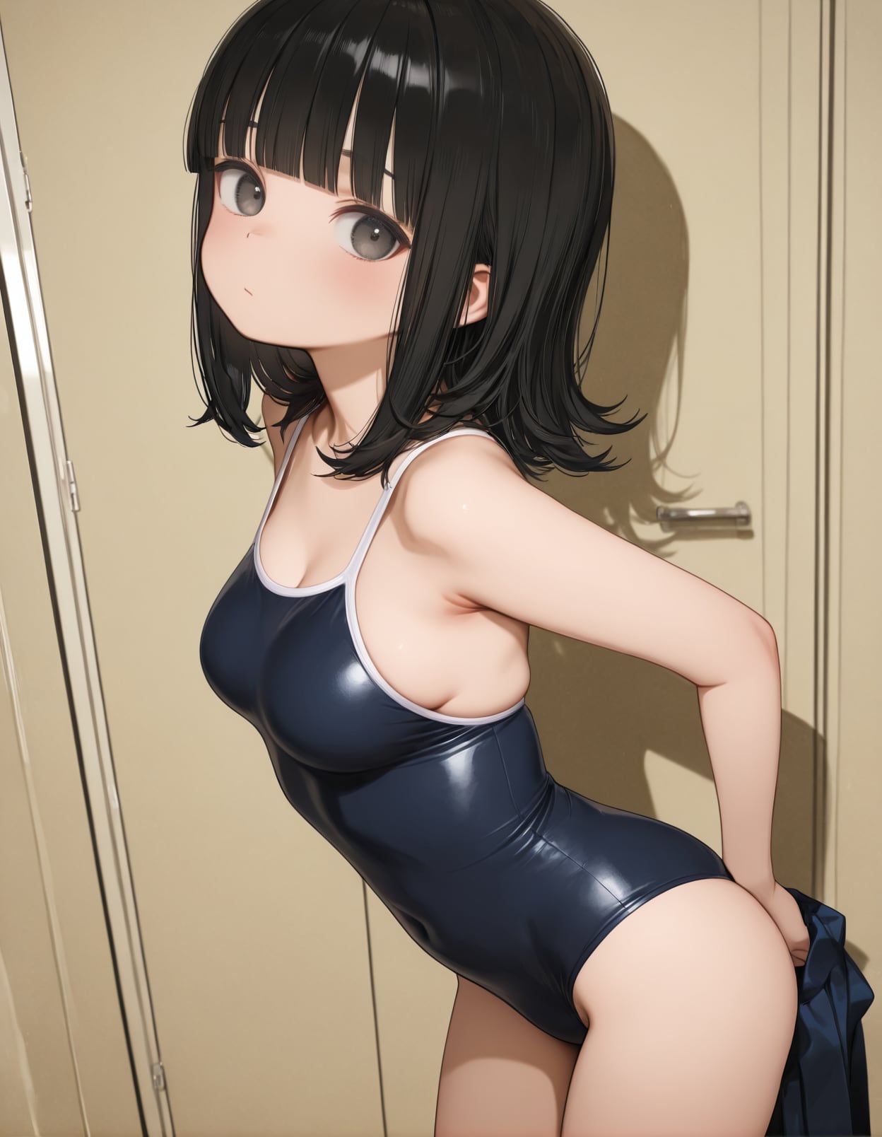 着替え中