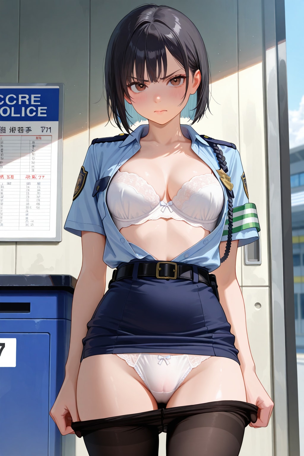 婦警さんを服従させる