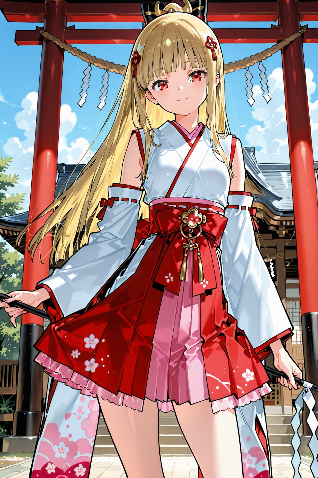 月並みだけど魔法巫女少女は外せない！ | の人気AIイラスト・グラビア