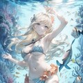 水中の美女 5枚目